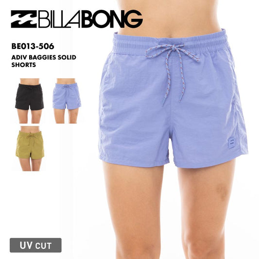 BILLABONG/ビラボン レディース サーフパンツ ADIV BAGGIES SOLID SHORTS 2024 SPRING BE013-506 ボードショーツ 水着 ハーフパンツ 短パン 体型カバー おしゃれ かわいい ショートパンツ UVカット ブランド 女性用【メール便発送 24SS-09】