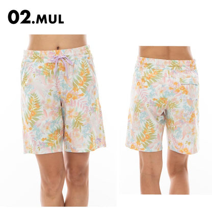 BILLABONG/ビラボン レディース サーフパンツ SURF CAPSULE LONG BOARDSHORTS 2024 SPRING BE013-502 ボードショーツ 水着 ハーフパンツ 短パン ショートパンツ 体型カバー おしゃれ かわいい 花柄 ブランド 女性用【メール便発送 24SS-09】