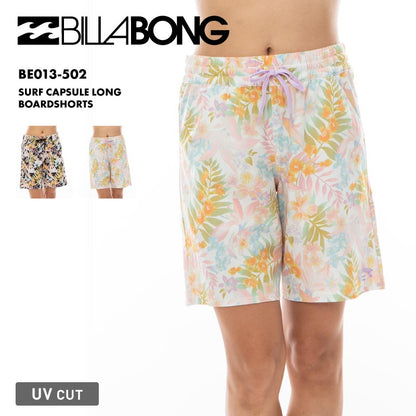 BILLABONG/ビラボン レディース サーフパンツ SURF CAPSULE LONG BOARDSHORTS 2024 SPRING BE013-502 ボードショーツ 水着 ハーフパンツ 短パン ショートパンツ 体型カバー おしゃれ かわいい 花柄 ブランド 女性用【メール便発送 24SS-09】