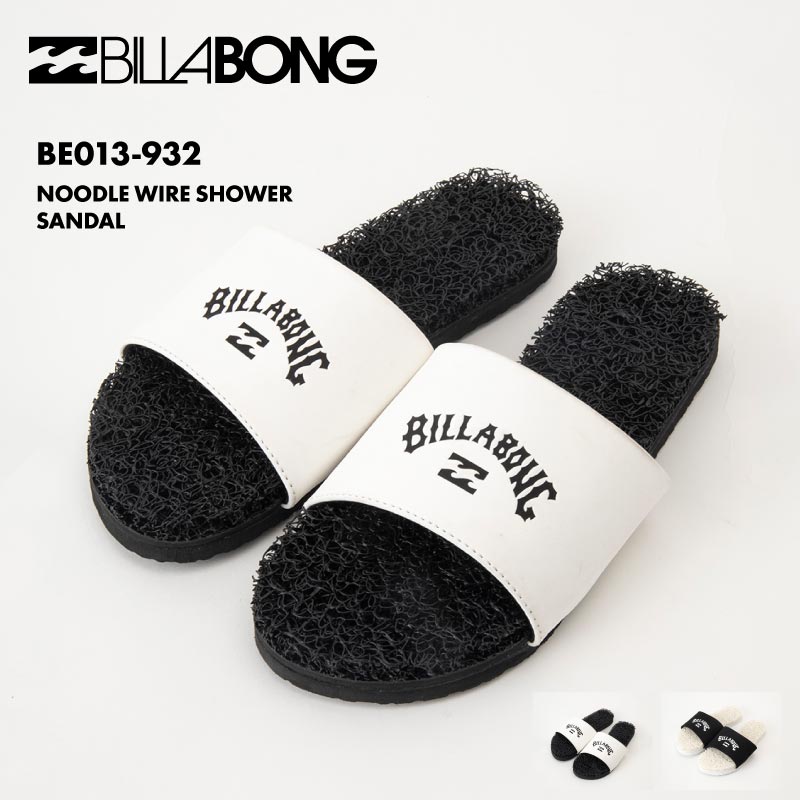 BILLABONG/ビラボン レディース シャワーサンダル NOODLE WIRE SHOWER SANDAL 2024 SPRING BE013-932 ビーサン サンダル ビーチサンダル シャワサン プール 海 海水浴 スリッパ ブランド 女性用