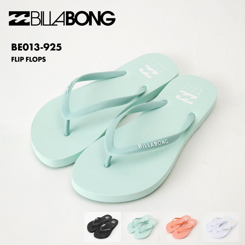 BILLABONG/ビラボン レディース ビーチサンダル FLIP FLOPS 2024 SPRING BE013-925 ビーサン プール 海 海水浴 サーフィン ペタサンダル ロゴ ブランド 女性用【メール便発送 24SS-08】