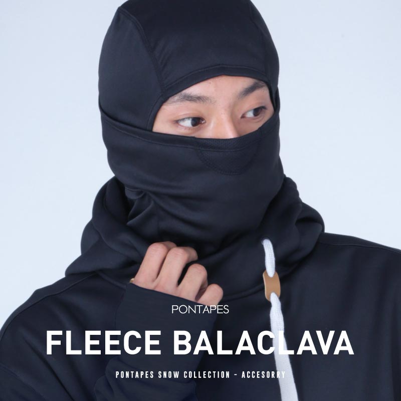 방한 폭풍 바라클라바 스노웨어 맨즈 레이디스 PONTAPES PONF-103 