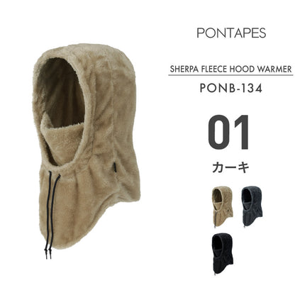 Cold protection bonding hood warmer snow wear men's women's namelessage age-72FB 