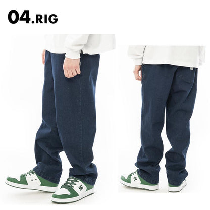 ELEMENT/エレメント メンズ スケートボードパンツ デニム SHOD PANTS STD 2024 SPRING スケートパンツ ロングパンツ スケーター イージーパンツ BE021-700