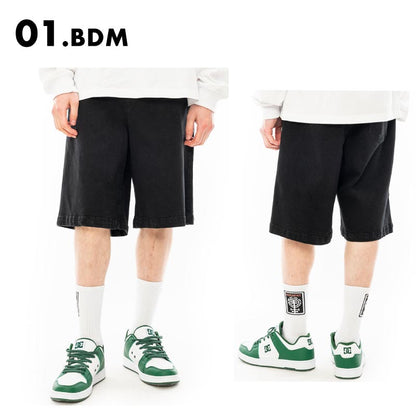 ELEMENT/エレメント メンズ スケートボードパンツ デニム SHOD SHORTS STD 2024 SPRING ショートパンツ ハーフパンツ 短パン スケーター BE021-600