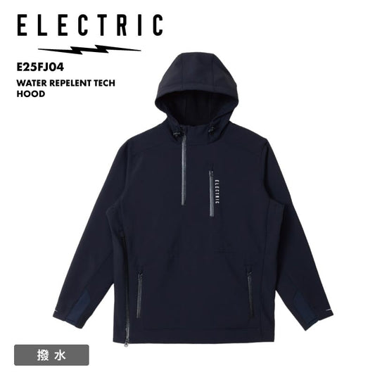 ELECTRIC/エレクトリック メンズ スノージャケット WATER REPELENT TECH HOOD 2025 FALL WINTER E25FJ04 スノーウェア スノーボードウェア スノボウェア スキーウェア 上着 アウター 防寒 シンプル ロゴ ブランド 男性用
