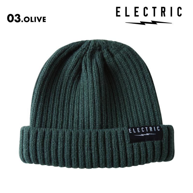 ELECTRIC/エレクトリック メンズ＆レディース ニット帽 Knit Beanie Type A 2024FALL/WINTER E24FC01 帽子 スノボ スノーボード スキー 防寒 ブランド おしゃれ 男性用【メール便発送 13桁用24F】