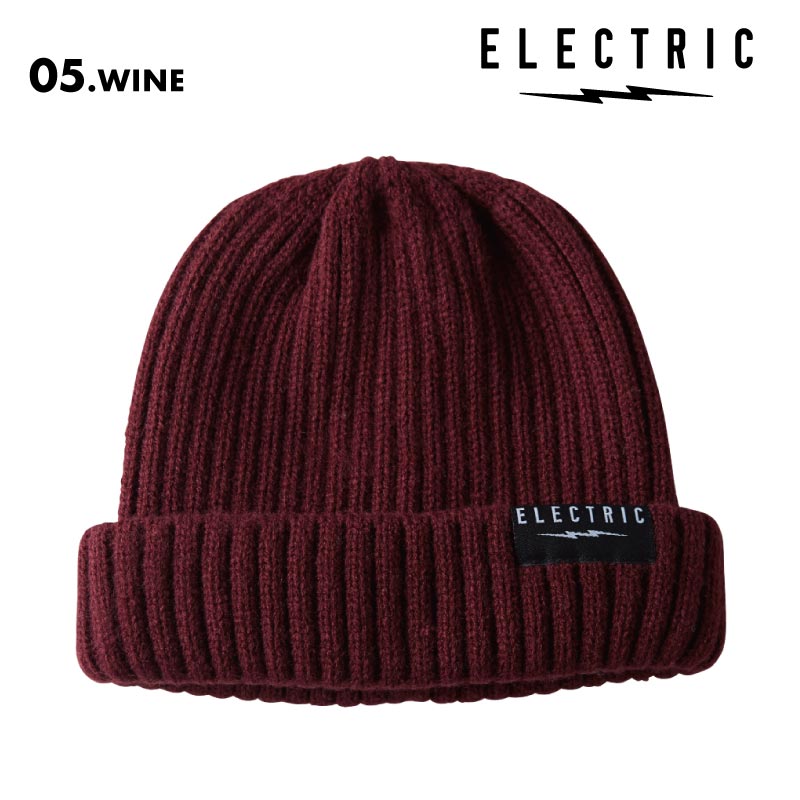 ELECTRIC/エレクトリック メンズ＆レディース ニット帽 Knit Beanie Type A 2024FALL/WINTER E24FC01 帽子 スノボ スノーボード スキー 防寒 ブランド おしゃれ 男性用【メール便発送 13桁用24F】