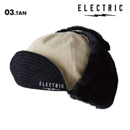 ELECTRIC/エレクトリック メンズ＆レディース ボンバーキャップ BOMBER CAP 2024FALL/WINTER E24FC15 スノボ スノーボード スキー 帽子 もこもこ 耳あて ブランド おしゃれ 防寒 男性用