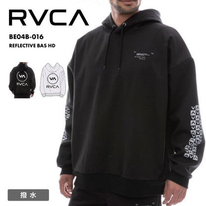 RVCA/ルーカ メンズ 撥水 パーカー REFLECTIVE BAS HD 2024 HOLIDAY BE04B-016 長袖 フード付き フーディ 長そで 秋冬 防風 スキー スノボ 男性用 防寒 男性用