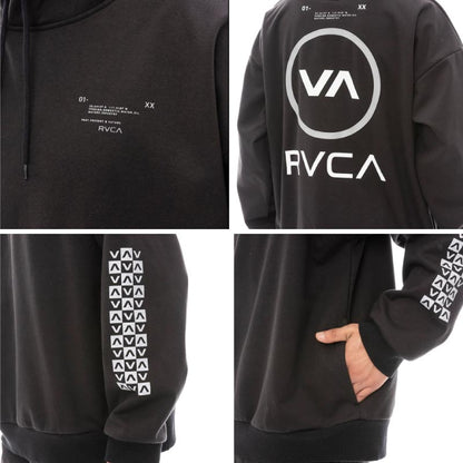 RVCA/ルーカ メンズ 撥水 パーカー REFLECTIVE BAS HD 2024 HOLIDAY BE04B-016 長袖 フード付き フーディ 長そで 秋冬 防風 スキー スノボ 男性用 防寒 男性用