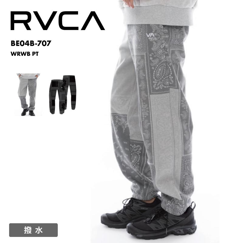 RVCA/ルーカ メンズ スウェットパンツ WRWB PT 2024 HOLIDAY BE04B-707 ロングパンツ トレーニングパンツ ボトムス フィットネス 部屋義 アウトドア 秋冬 リラックス 長ズボン 男性用