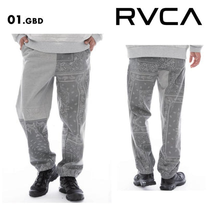 RVCA/ルーカ メンズ スウェットパンツ WRWB PT 2024 HOLIDAY BE04B-707 ロングパンツ トレーニングパンツ ボトムス フィットネス 部屋着 アウトドア 秋冬 リラックス 長ズボン 男性用