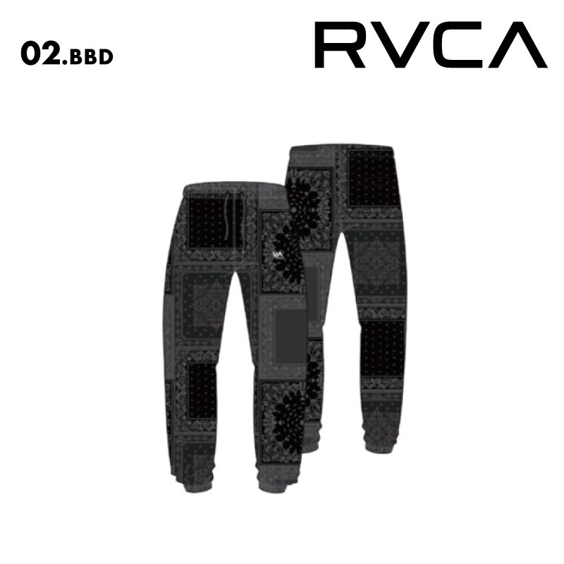 RVCA/ルーカ メンズ スウェットパンツ WRWB PT 2024 HOLIDAY BE04B-707 ロングパンツ トレーニングパンツ ボトムス フィットネス 部屋義 アウトドア 秋冬 リラックス 長ズボン 男性用