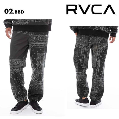 RVCA/ルーカ メンズ スウェットパンツ WRWB PT 2024 HOLIDAY BE04B-707 ロングパンツ トレーニングパンツ ボトムス フィットネス 部屋着 アウトドア 秋冬 リラックス 長ズボン 男性用