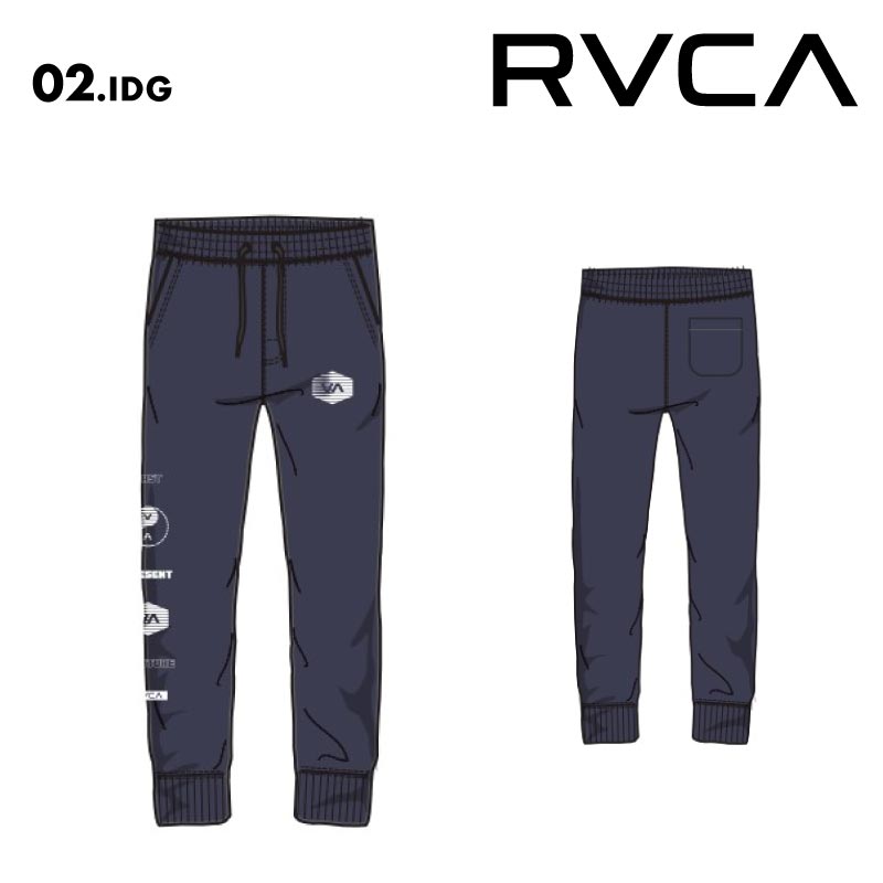 RVCA/ルーカ メンズ スウェットパンツ ELEMENT STREAK PT 2024 HOLIDAY BE04B-709 ロングパンツ トレーニングパンツ ボトムス フィットネス 部屋義 アウトドア 秋冬 リラックス 長ズボン 男性用