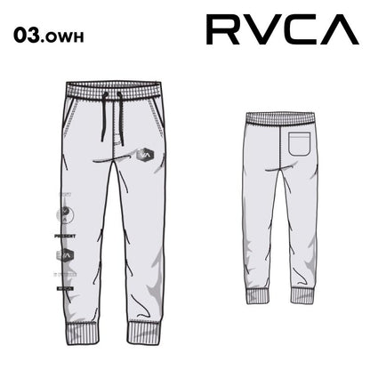 RVCA/ルーカ メンズ スウェットパンツ ELEMENT STREAK PT 2024 HOLIDAY BE04B-709 ロングパンツ トレーニングパンツ ボトムス フィットネス 部屋義 アウトドア 秋冬 リラックス 長ズボン 男性用