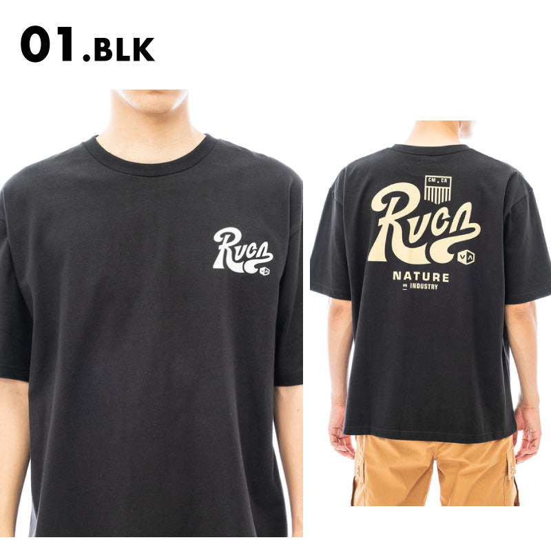 RVCA/ルーカ メンズ 半袖 Tシャツ TACTIX SS 2023 SUMMER BD041-269 トップス TEE カットソー 春夏 半そで ブランド おしゃれ ギフト プレゼント 男性用