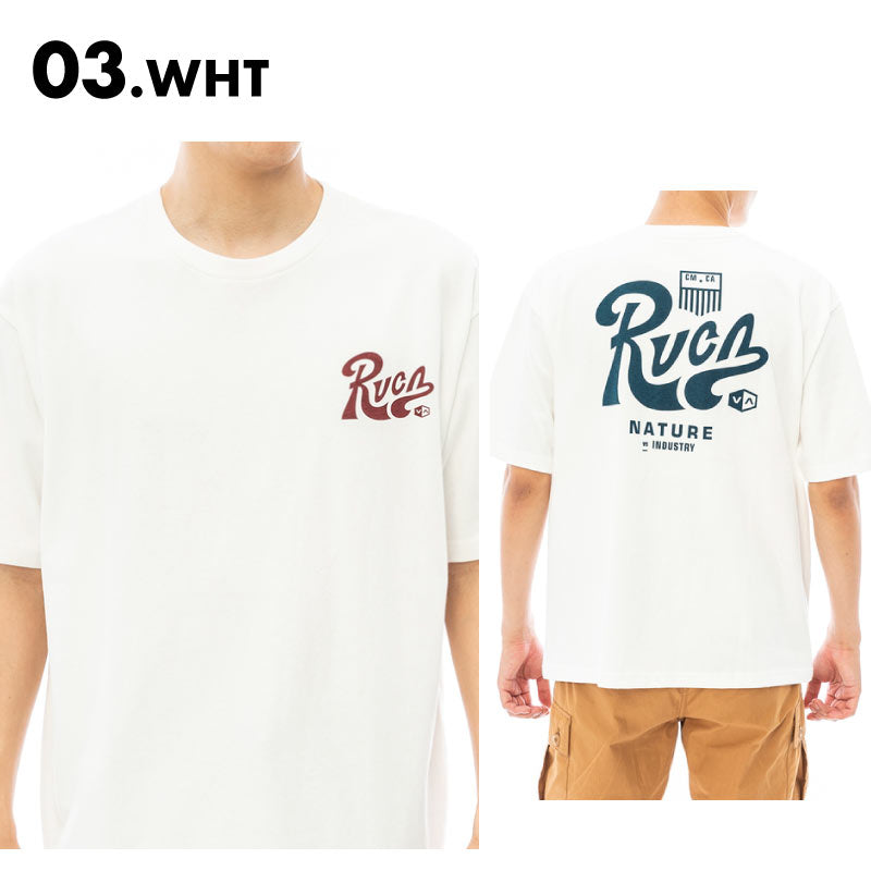 RVCA/ルーカ メンズ 半袖 Tシャツ TACTIX SS 2023 SUMMER BD041-269 トップス TEE カットソー 春夏 半そで ブランド おしゃれ ギフト プレゼント 男性用