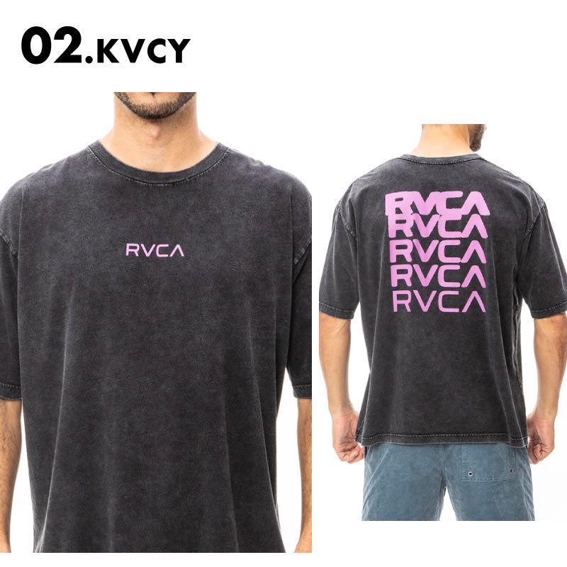 RVCA/ルーカ メンズ 半袖 Tシャツ DEGEN SS 2023 SUMMER BD041-274 トップス TEE カットソー 春夏 半そで ブランド おしゃれ ギフト プレゼント 男性用【メール便発送 24SS-05】