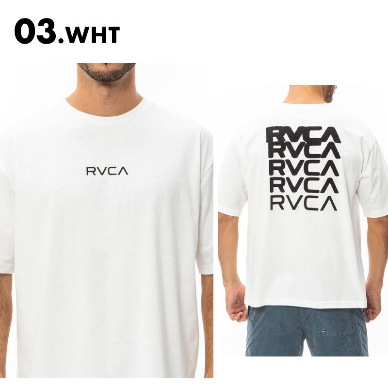 RVCA/ルーカ メンズ 半袖 Tシャツ DEGEN SS 2023 SUMMER BD041-274 トップス TEE カットソー 春夏 半そで ブランド おしゃれ ギフト プレゼント 男性用【メール便発送 24SS-05】