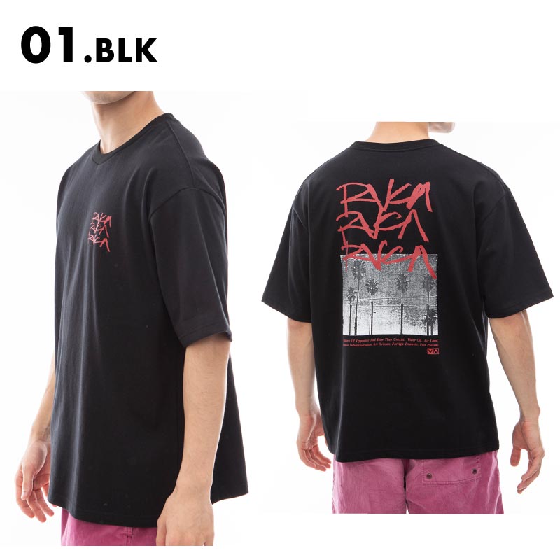 RVCA/ルーカ メンズ Tシャツ SCRAWLS 2024 SUMMER BE04A-233 半袖 夏服 トップス プリント おしゃれ ブの通販|  OC STYLE公式ストア