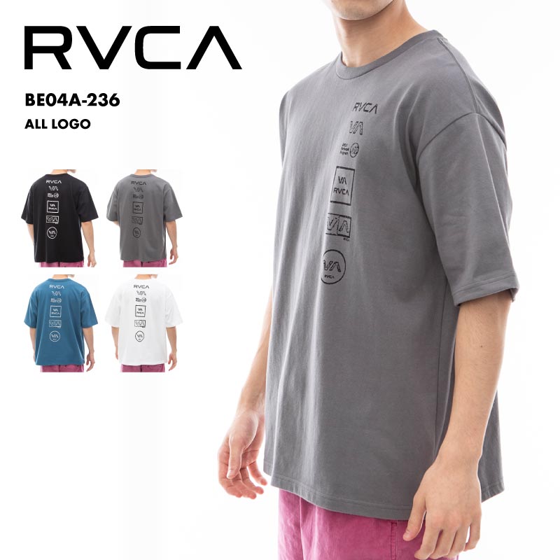 RVCA/ルーカ メンズ Tシャツ ALL LOGO 2024 SUMMER BE04A-236 半袖 夏服 トップス プリント おしゃれ の通販|  OC STYLE公式ストア