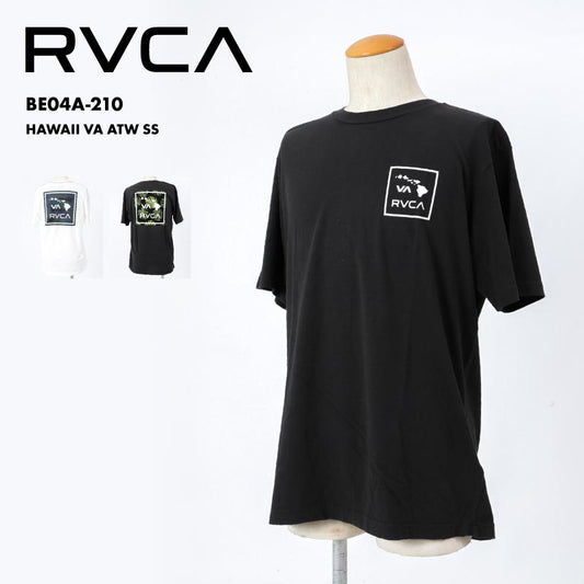 RVCA/ルーカ メンズ Tシャツ HAWAII VA ATW SS 2024 SUMMER BE04A-210 半袖 夏服 トップス プリント おしゃれ ブランド カジュアル アウトドア ファッション 男性用【メール便発送 24SS-09】