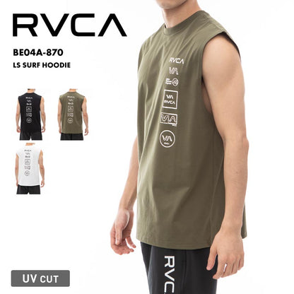 RVCA/ルーカ メンズ ラッシュガードタンクトップ ALL LOGO SURF TANK 2024 SUMMER BE04A-864 男性用【メール便発送 24SS-11】