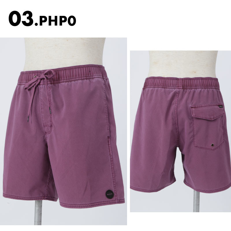 RVCA/ルーカ メンズ サーフパンツ VA PIGMENT ELASTIC S 2023 SUMMER BD041-528 ボードショーツ サーフトランクス インナー付き 春夏 海 プール ブランド おしゃれ ギフト プレゼント 男性用【メール便発送 24SS-05】