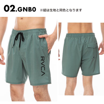 RVCA/ルーカ メンズ サーフパンツ ELASTICK BS 2024 SPRING BE041-526 ボードショーツ 海パン 水着 水陸両用 短パン ハーフパンツ ビーチ 海 プール 海水浴 男性用【メール便発送 24SS-09】