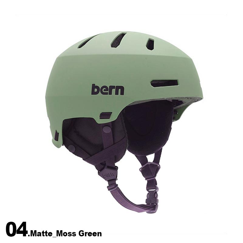 BERN/バーン メンズ＆レディース スノーヘルメット  TEAM_MACON2.0 プロテクター スノーボード  頭部保護 ウインタースポーツ 男性用 女性用