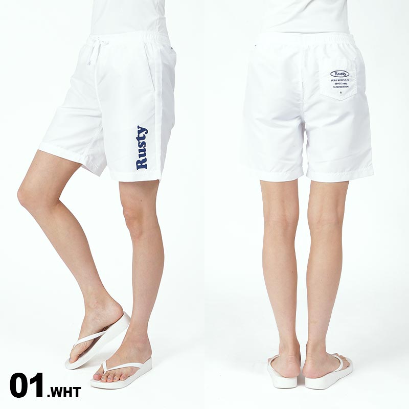 RUSTY Women's Surf Pants 923402 Board Shorts Surf Shorts Swimwear Sea Pants Sea Pants Surf Trunks Beach Swimming Pool For Women [Mail Delivery 23SS-10] 