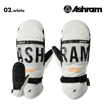 ASHRAM/アシュラム メンズ GORE-TEX ミトングローブ DGMA 2024-25 SNOW DGMA スノーボード スキー 防寒 手袋 ゴアテック 正規品 撥水加工 耐水圧 透湿性 パスケース 男性用