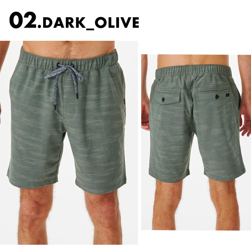 RIPCURL/リップカール メンズ ボードショーツ BOARDWALK JACKSON VOLLEY ボードウォーク 2023 SPRING＆SUMMER CWARA9 男性用【メール便発送 24SS-11】