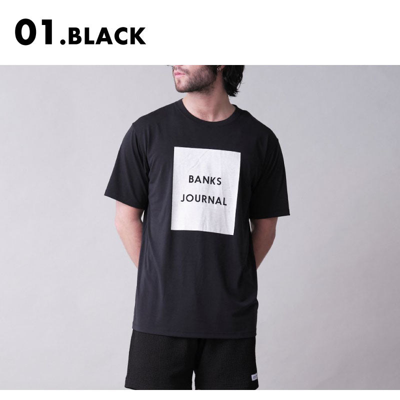 BANKS JOURNAL/バンクスジャーナル メンズ 半袖 ラッシュガード Tシャツ BOX SURF TEE 2024 SPRING Aの通販|  OC STYLE公式ストア