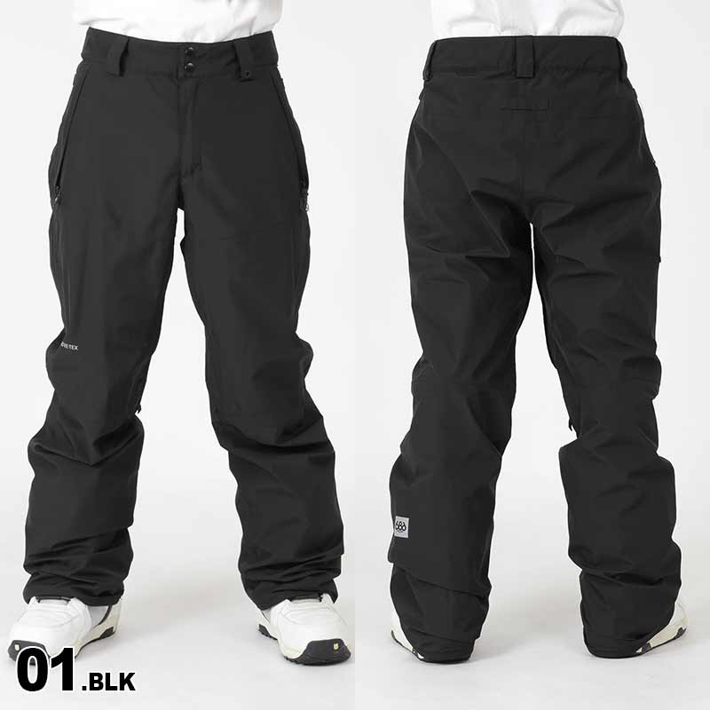 686/Six Eight Six Men's GORE-TEX Snowboard Wear Pants M2W204 Snowboard Wear Snow Wear Gore-Tex Snow Pants Ski Wear 2023 for Men