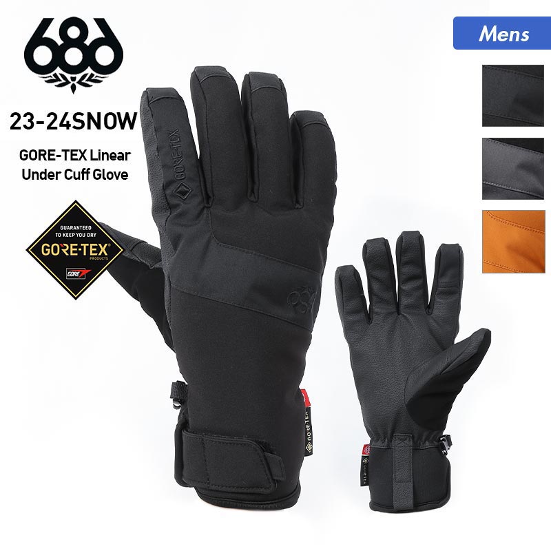 686/Six Eight Six Men's Snowboarding Gloves Five Fingers GORE-TEX M2WGLV105 