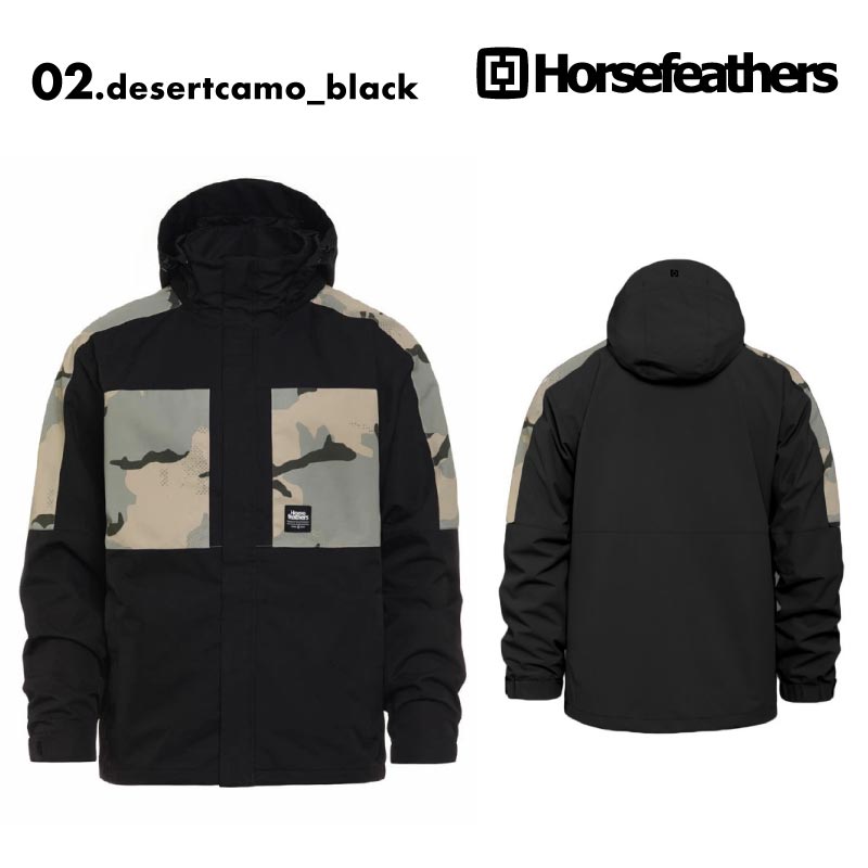 Horsefeathers/ホースフェザー メンズ スノージャケット ENVOY_JACKET 2024-25 SNOW ENVOY スノーウェア スノボウェア スノーボードウェア スキーウェア ボードウェア ブランド おしゃれ 男性用