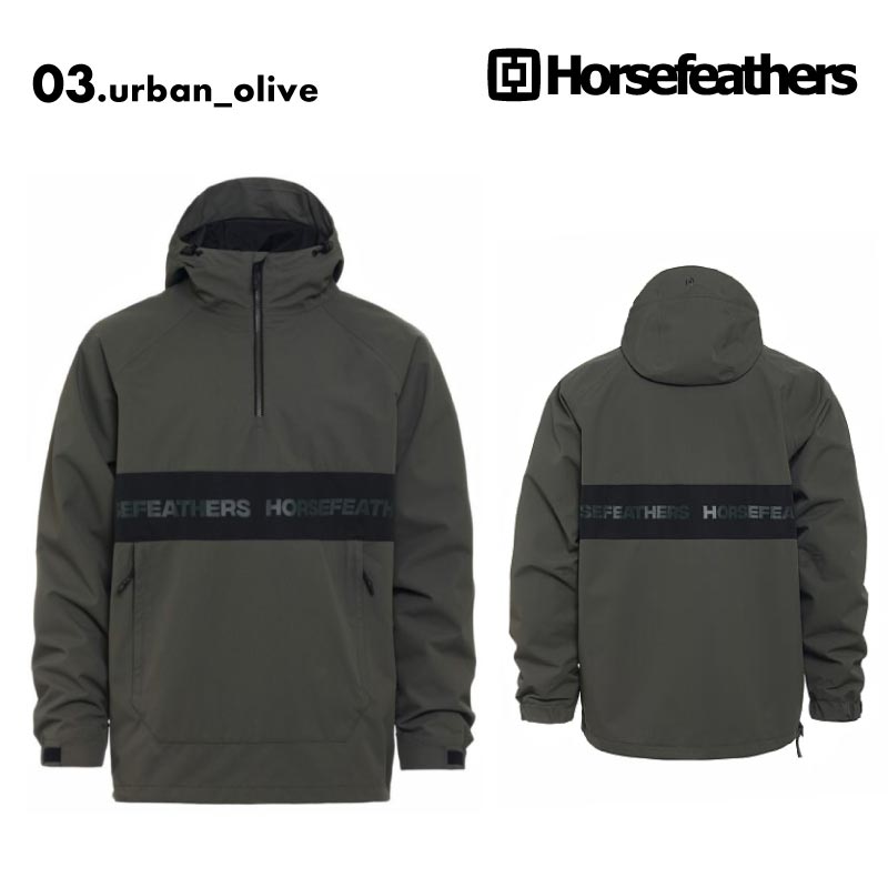 Horsefeathers/ホースフェザー メンズ スノージャケット GORDIE_JACKET 2024-25 SNOW GORDIE スノーウェア スノボウェア スノーボードウェア スキーウェア ボードウェア ブランド おしゃれ 男性用