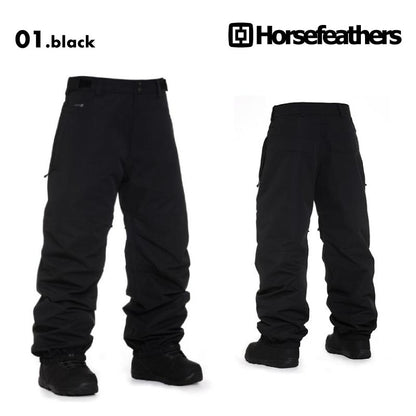 Horsefeathers/ホースフェザー メンズ スノーウェア パンツ BARON_PANTS 2024-25 SNOW BARON スノボウェア スノーボードウェア スキーウェア ボードウェア ブランド おしゃれ 男性用