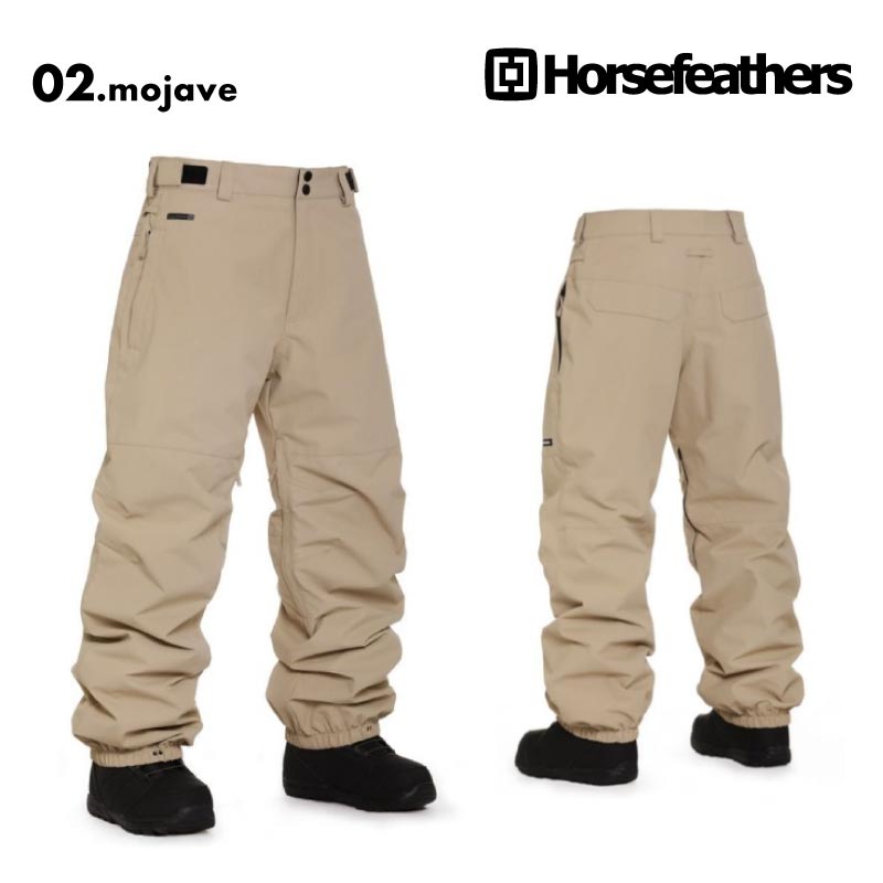 Horsefeathers/ホースフェザー メンズ スノーウェア パンツ BARON_PANTS 2024-25 SNOW BARON スノボウェア スノーボードウェア スキーウェア ブランド