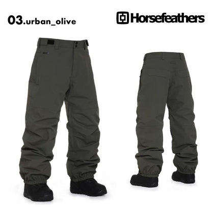 Horsefeathers/ホースフェザー メンズ スノーウェア パンツ BARON_PANTS 2024-25 SNOW BARON スノボウェア スノーボードウェア スキーウェア ブランド