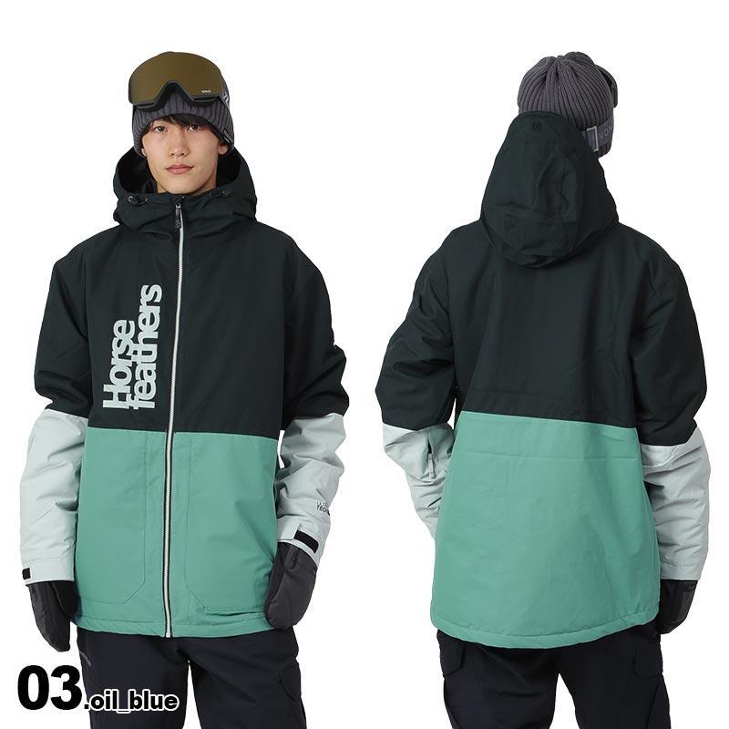 Horsefeathers / 호스 깃털 남성 스노우 보드웨어 재킷 Morse 지퍼 업 스노우 재킷 스노우웨어 스노보웨어 스키웨어웨어 탑 상단 남성용 