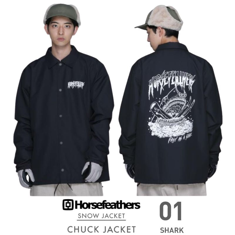 [倉庫一掃大SALE] スノーウェア ジャケット メンズ CHUCK JACKET 2023/2024 WINTER スノボウェア スノー 単品 スキーウェア 防寒 Horsefeathers/ホースフェザー CHUCK JACKET