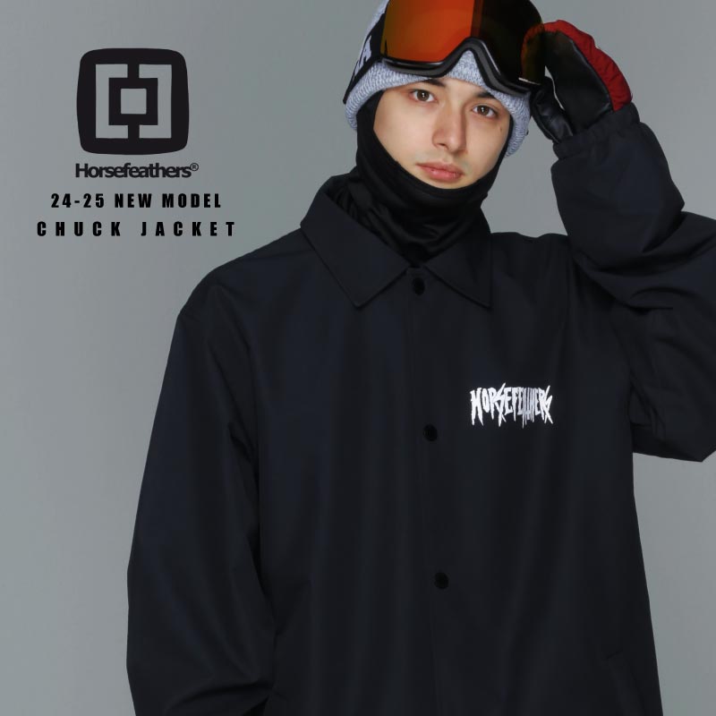 [倉庫一掃大SALE] スノーウェア ジャケット メンズ CHUCK JACKET 2023/2024 WINTER スノボウェア スノー 単品 スキーウェア 防寒 Horsefeathers/ホースフェザー CHUCK JACKET
