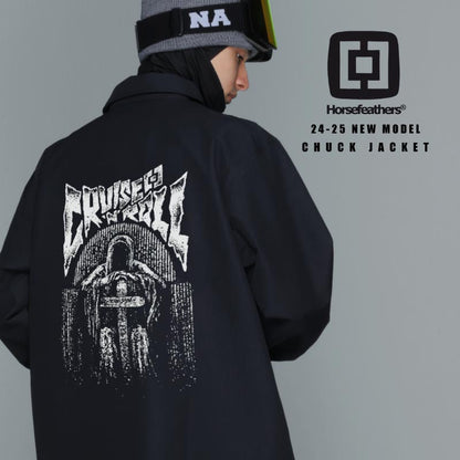 [倉庫一掃大SALE] スノーウェア ジャケット メンズ CHUCK JACKET 2023/2024 WINTER スノボウェア スノー 単品 スキーウェア 防寒 Horsefeathers/ホースフェザー CHUCK JACKET