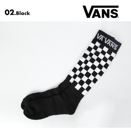 VANS/バンズ ユニセックス スノーソックス MN VANS SNOW SOCK 2024 FALL VN0A3I4N スノボ スキー 靴下 冬 防寒 あったか ブランド おしゃれ ロゴ 男性用 女性用