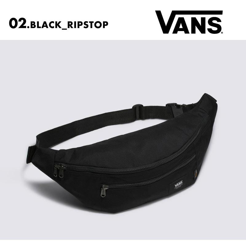 VANS/バンズ ユニセックス ボディーバッグ MN Ward Cross Body Pack 2024 FALL VN0A2ZXX ウエストバッグ ロゴ カバン 鞄 ブランド おしゃれ アウトドア 男性用 女性用