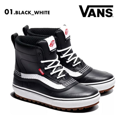 VANS/バンズ メンズ&レディース スノーブーツ MTE Standard Mid Waterproof 2024 FW VN000D2C 防寒 軽量 防水 温かい 冬用 雪靴 ブランド おしゃれ 男性用 女性用